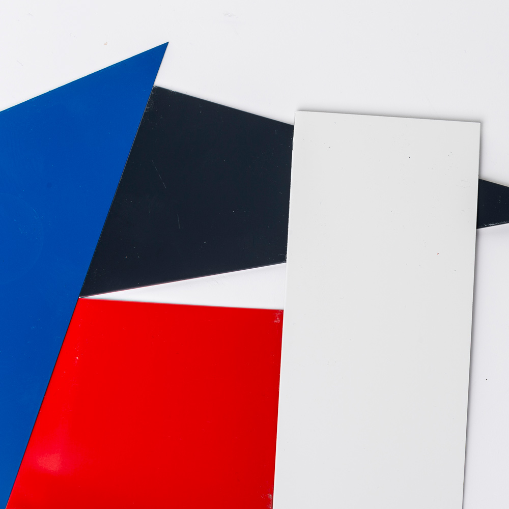 Stahlblech verzinkt farbbeschichtet - Stärke 1,0 mm