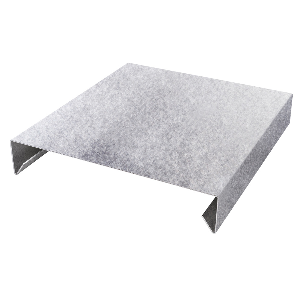 Mauerabdeckung aus Aluminium