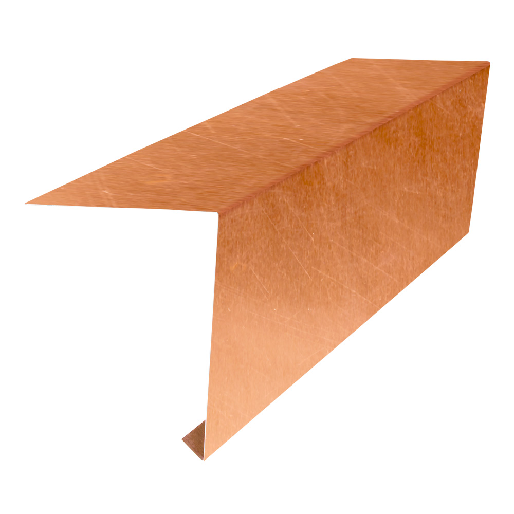 Dachrandblech aus Kupfer