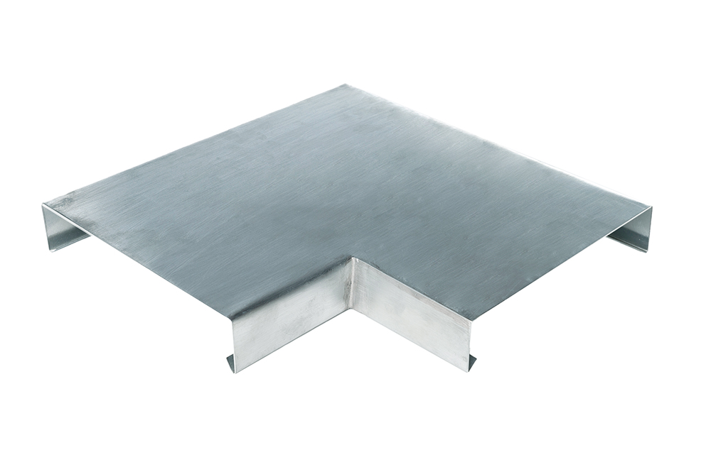 Mauerabdeckung 90° Ecke aus Zink