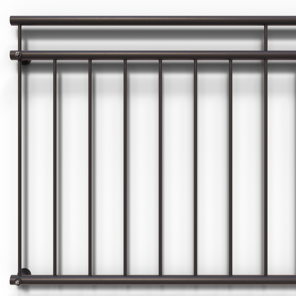 Modell "Schlicht" aus verzinktem Stahl