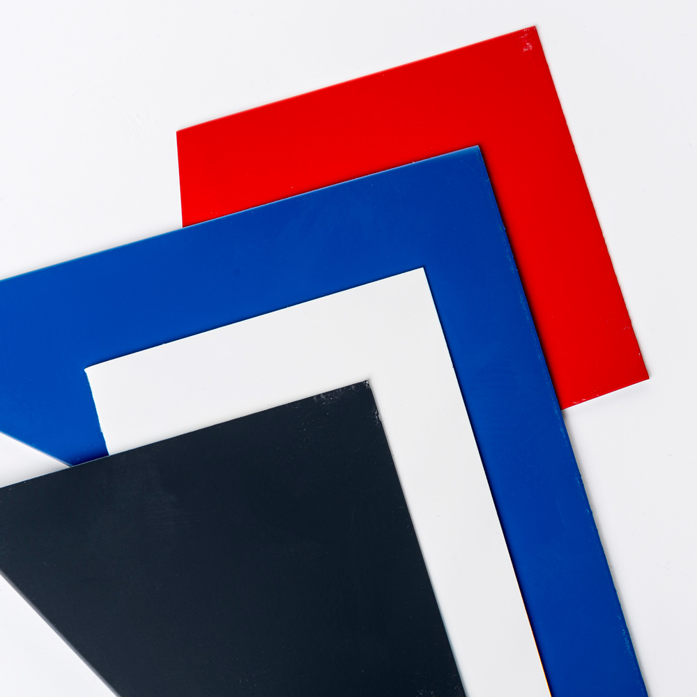 Stahlblech verzinkt farbbeschichtet - Stärke 0,75 mm