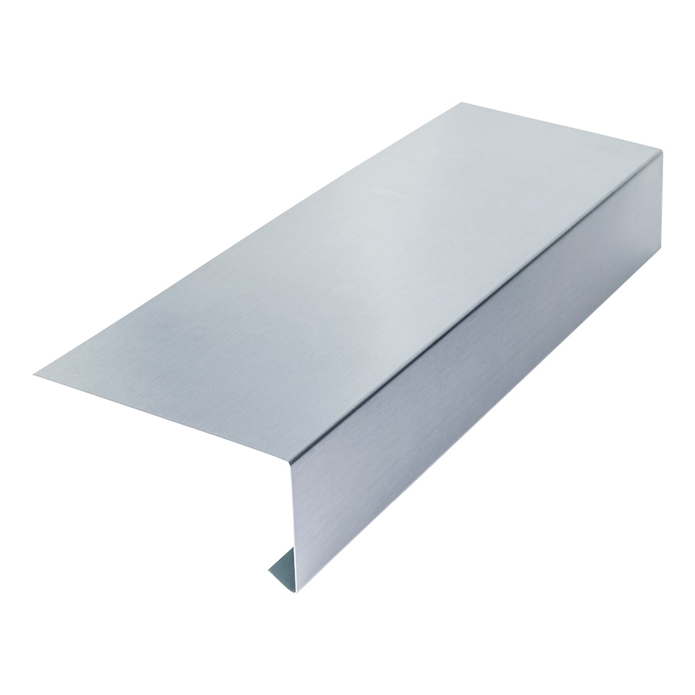 Tropfblech ohne Falz aus Zink