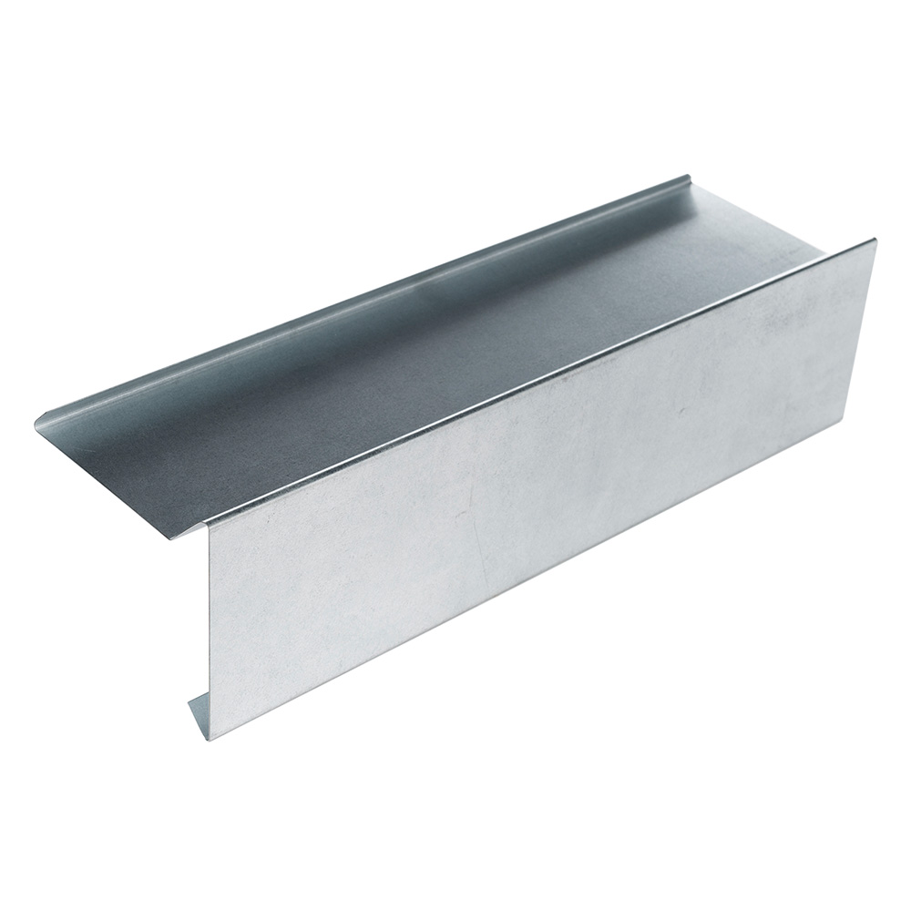 Ortgangblech mit Falz aus Zink