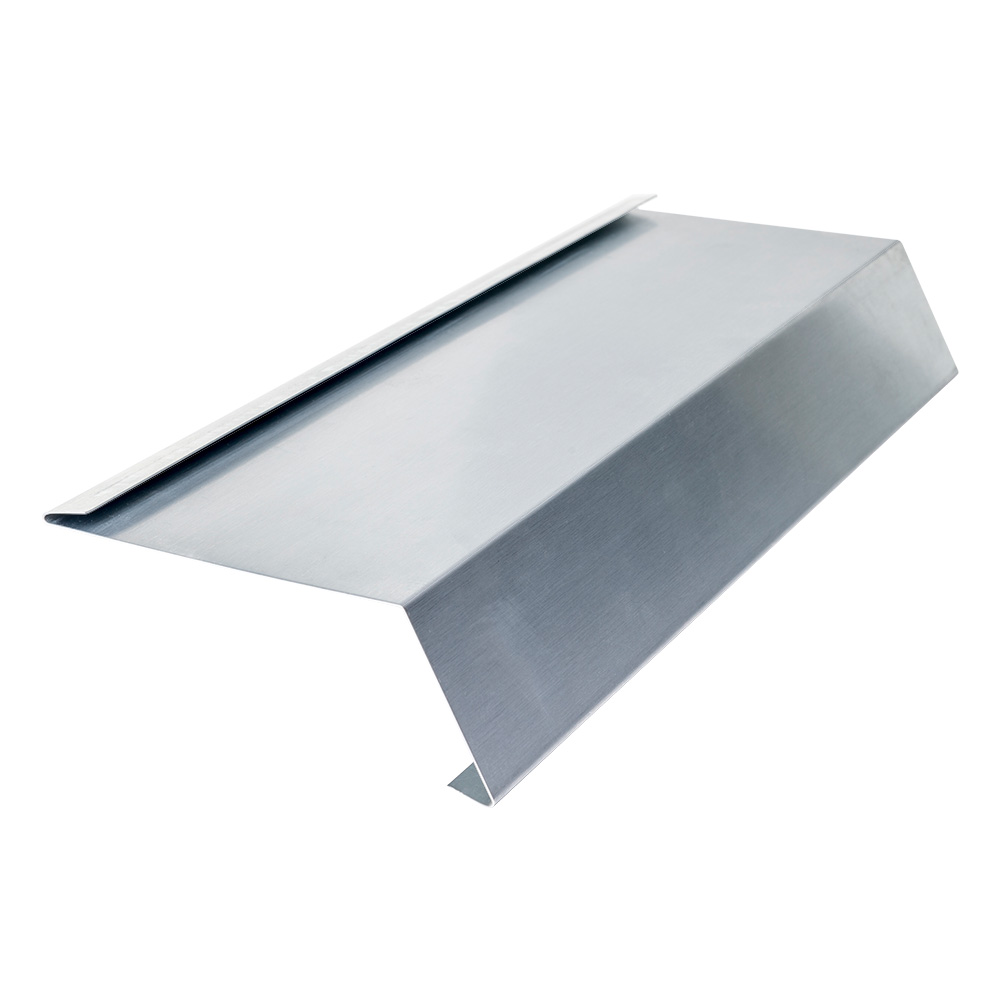 Traufblech mit Falz aus Zink